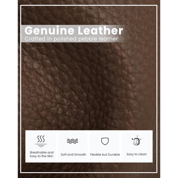 Genuine Leather Small Crossbody Bags for Women, Cell Phone Cross body Purse Bag - Picture 6 of 6